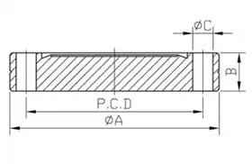 CF16-350 BLANK FLANGE- NONROTATABLE_1