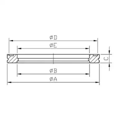 ISO 63-500 BORED BLANK FLANGE_SIZE