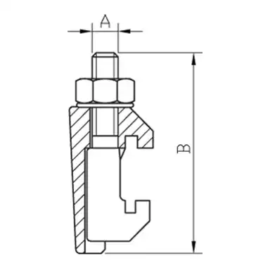 ISO 63-500 DOUBLE CLAW CLAMPS_SIZE