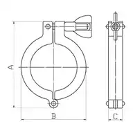 KF NW 10-50 WING NUT CLAMP_4