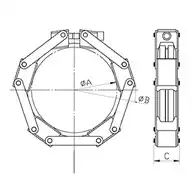 KF NW 80-250 CHAIN CLAMP_2