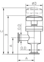 MANUAL ANGLE VALVES ANGLE VALVE MANUALLY OPERATED WITH BELLOWS_1